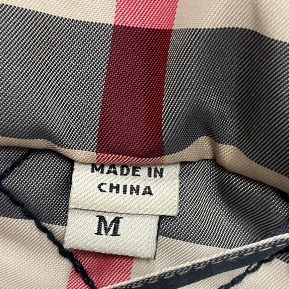 BURBERRY MEN'S NAVY QUILTED NYLON FULL ZIP JACKET - Picture 5 of 6